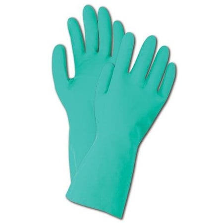 Magid Chemical Resistant Gloves, Green, 11, 12 PK WU2-11